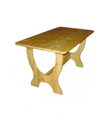 Нераздвижной стол ОМ-1200с из натурального дерева