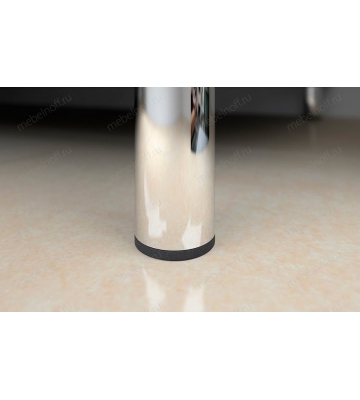 Стол компьютерный Домино нельсон СР-500М-160 белый жемчуг/нельсон/хром