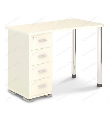 Стол письменный Домино нельсон СКМ-50 WT