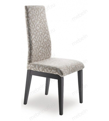 Стул Ada бежевый с коричневым рисунком