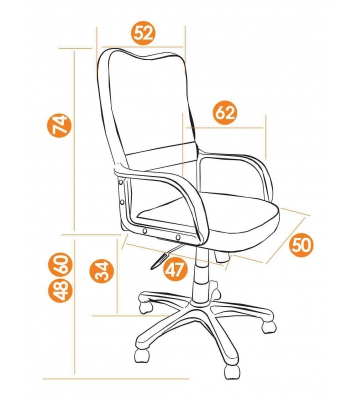Кресло компьютерное СН 757 черный_серый
