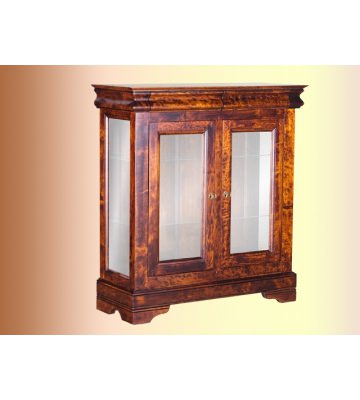 Двухдверная тумба ОВ 20.05 с витриной